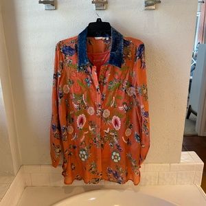 soft surroundings blouse /tunic